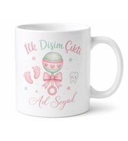 Diş Buğdayı Hediyesi Bebek Temalı Özel Baskılı Kupa Bardak Hatıra Hediye