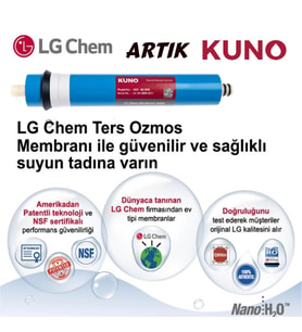 Membran Filtre LG Chem 80 Gpd