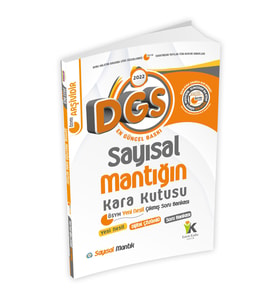 DGS Sayısal Mantığın Kara Kutusu Konu Özetli Dijital Çözümlü Soru Bankası