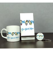 Onkoloji Doktoru Üçlü Set (Kupa + Telefon Standı + Anahtarlık)