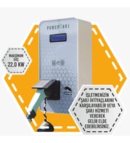 POWERŞARJ 22 kW Basic Model AC Şarj İstasyonu