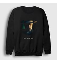 Presmono Unisex Siyah Cover Film There Will Be Blood Sweatshirt 255239tt