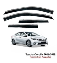 Toyota Corolla Kromlu Cam Rüzgarlığı Niken 2014-2018