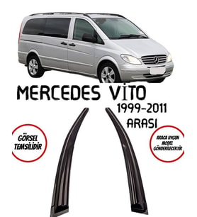 Balp Mercedes Vito Cam Rüzgarlığı 2li 1999 - 2011 Arası
