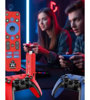 Mey İthalat® Android Game Stick 10K Hd 64Gb Çift Kollu Tv Oyun Konsolu (Krem)