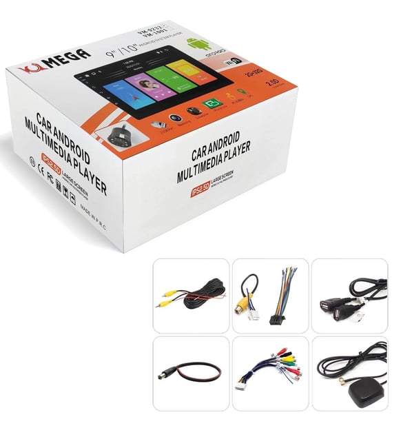 Tablet Multimedya Androıd 9 2+32gb Carplay Mırrorlınk Mega Vm-9232