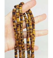 Kaplan Gözü Taşı Şekilli 6x3mm Dizi (49454)