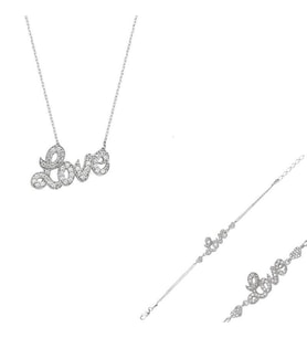 Gümüş Love Set