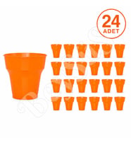 Parti Plastik Bardak 24lü Turuncu