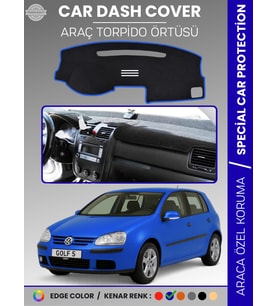 VOLKSWAGEN GOLF 5 (2003-2009) Torpido Örtüsü Ön Göğüs Tam Uyum Çatlamayı Önler
