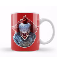 Pennywise Simplified Colors Version Kupa Bardak Porselen