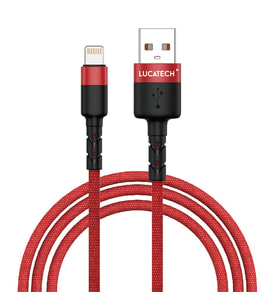 Lightning Hızlı Şarj ve Data Kablosu 1 mt Örgü Tip Kırılmaz Kablo