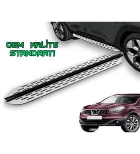 QASHQAİ +2  2010 2011 2012 2013 2014  ARACA ÖZEL YAN BASAMAK