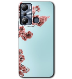 İnfinix Hot 20i Kılıf HD Desen Baskılı Kılıf - Japon Çiçeği