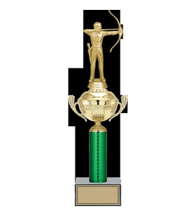 ODAK KUPA - Figürlü Kupalar - Okçu Figürlü Kupalar FG-050 A - 42 cm