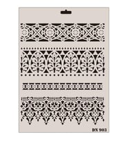 Rich Dantel Seri DN-903 Stencil 35x25 cm