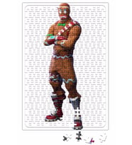 Fortnite Ginger Bread Man Puzzle 240 Parça Yapboz
