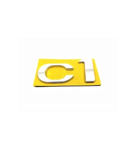 CITROEN C1 Bagaj Yazısı 65mm-35mm