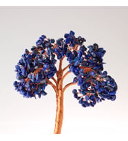 Lapis Lazuli, Pembe Kuvars Doğaltaş Ağaç 20x8 cm, D018