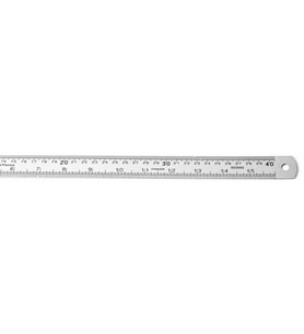 Lutart 40 cm Çelik Cetvel LA-040 