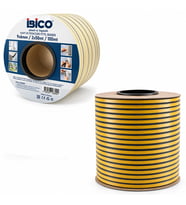 K.rengi 2X50 = 100MT Bobin Fitil Kapı - Pencere Bant D Profil 9X6MM Bandı
