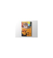 Jean-michel Basquiat Orange Sports Figure Tablo 60 X 80 Cm