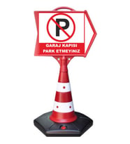 Garaj Kapısıdır Park Etmeyiniz Yönlendirme Dubası