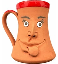 Kabartma Emojili El Yapımı Kupa Bardak