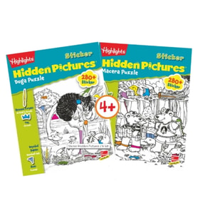 Highlights Sticker Hidden Pictures 2'li Set