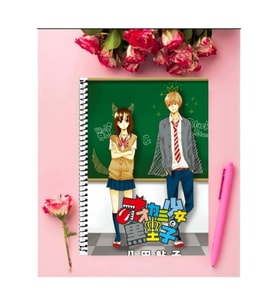 Ookami Shoujo To Kuro Ouji Anime Defter 1 Adet Özel Tasarım A4 Boyutu 21*29 Cm Telli Çizgili