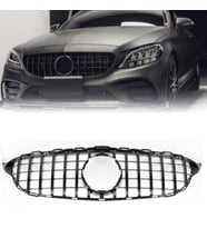 C Serisi W205 GTR Ön Panjur Piano Siyah Kamerasız 2018 Sonrası