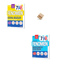 Fenomen 7. Sınıf Maarif 7AB Sosyal Bilgiler ve Din Kültürü Soru Bankası + Telefon Standı