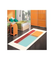 Eliana Home Baskılı, Yıkanabilir Kaymaz Taban Çocuk Halısı LNA4008 100x150 cm (Bej)