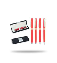 Bood Design Metal Touchpen Roller & Tükenmez Kalem Seti