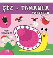 Neşeli Hayvanlar - Çiz-Tamamla-Yapıştır