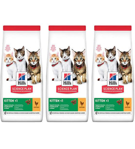Hill'S Kitten Tavuklu Yavru Kedi Maması 3 Kg 3 Adet