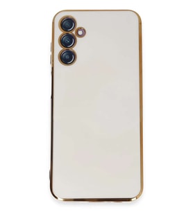 Galaxy M14 5G Kılıf Volet Silikon - Beyaz