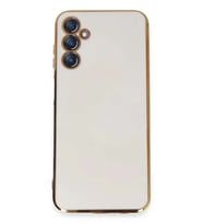 Galaxy M14 5G Kılıf Volet Silikon - Beyaz