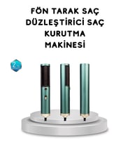 İyon Teknolojili Profesyonel Saç Kurutma Ve Şekillendirme Makinesi 360° Dönebilen