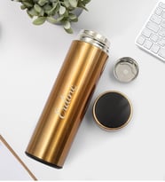Kişiye Özel 500 ML Çelik Termos (Gold)