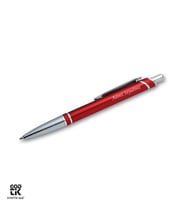 Kişiye Özel Kırmızı ve Gümüş Renk Metal Tükenmez Kalem GDTK-904130