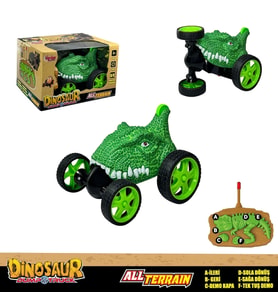 Uzaktan Kumandalı Işıklı Dinozor Araba