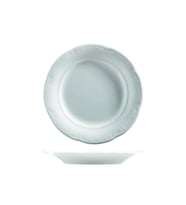 6'lı Büyük Boy Porselen Caprice Çukur Tabak, 22 cm, şık ve dayanıklı