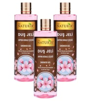 3'lü Aroma Terapi Japon Kiraz Çiçeği Duş Jeli Kalıcı Kokulu  3x400 ml