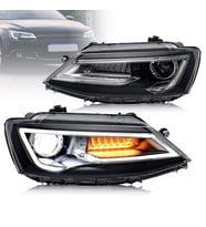 vw jetta 2011.2014 uyumlu audi dizayn led far