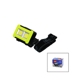 PİLLİ 3W COB LED KAFA LAMBASI FENER 3-KADEME IŞIK AYARI - FLAŞÖR  4.5V 150LÜMEN (4767)