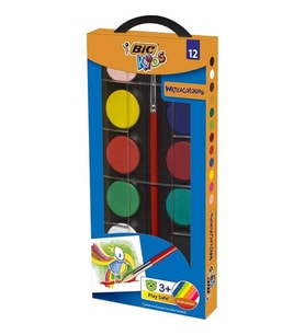 Bic Kids 12 Renk Kutu Sulu Boya