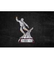 Kişiselleştirilebilir Snowboard - Kadın Figürlü Kupa (Silver)