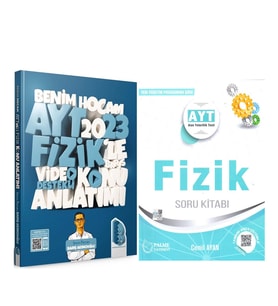 Benim Hocam 2023 AYT Fizik Konu ve Palme Soru Bankası Seti 2 Kitap