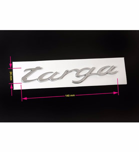 PORSCHE TARGA YAZI